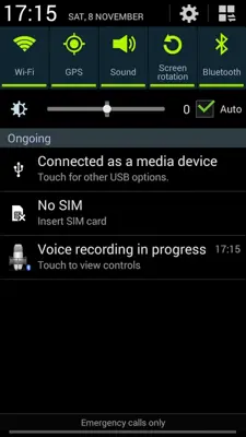 Bluetooth Voice Recorder android App screenshot 1