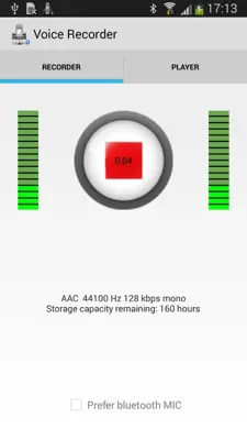 Bluetooth Voice Recorder android App screenshot 4